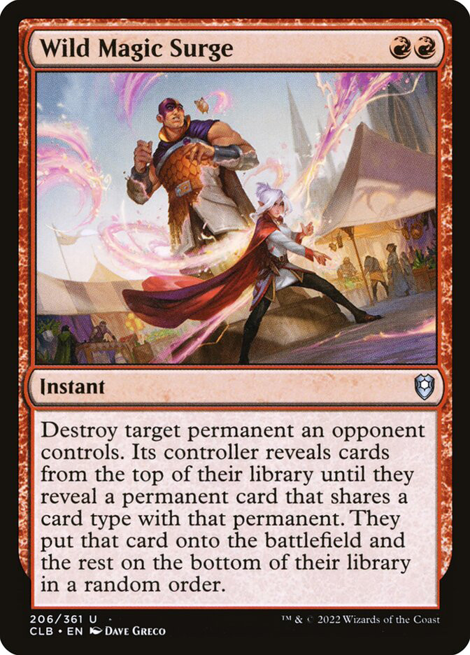 Wild Magic Surge (Commander Legends: Battle for Baldur's Gate)