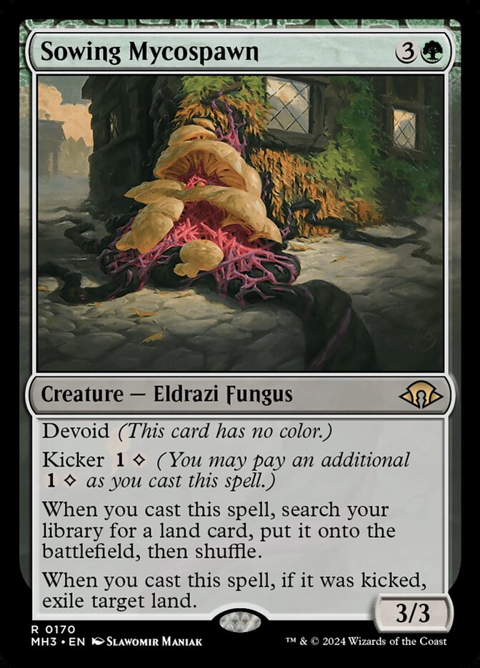 Sowing Mycospawn (Modern Horizons 3)