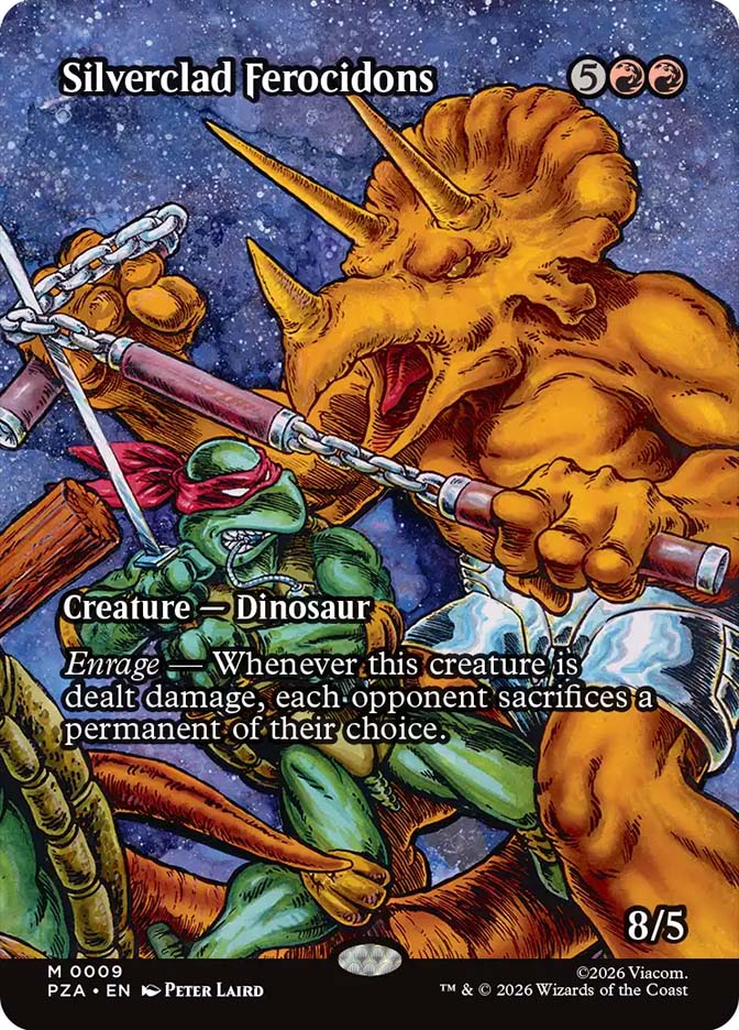 Silverclad Ferocidons (Teenage Mutant Ninja Turtles Source Material)