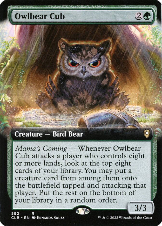 Owlbear Cub (Commander Legends: Battle for Baldur's Gate)