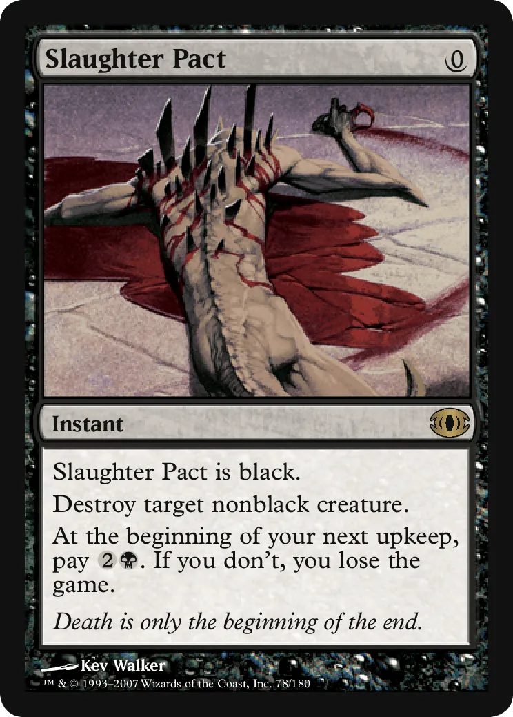 Slaughter Pact (Modern Masters)