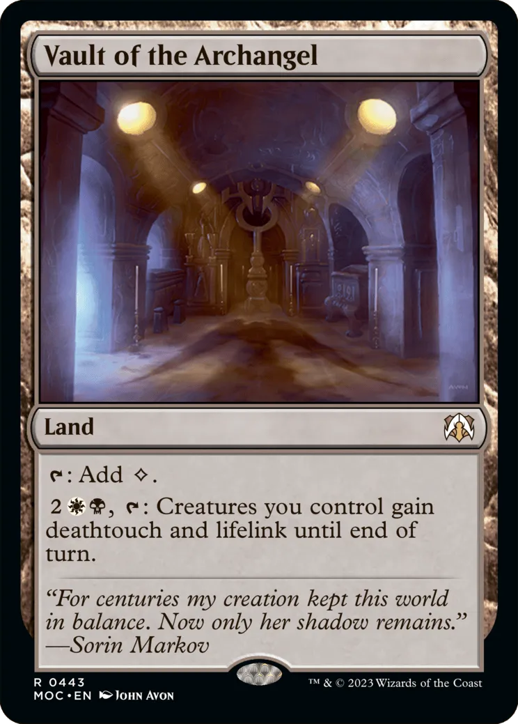 Vault of the Archangel (Commander Legends: Battle for Baldur's Gate)