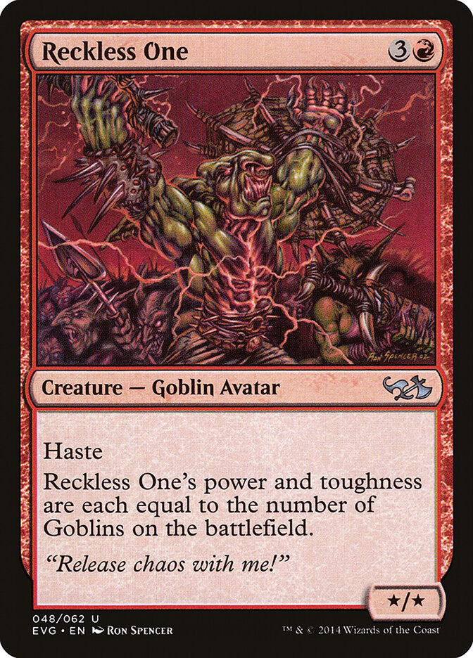 Reckless One (Duel Decks Anthology: Elves vs. Goblins)
