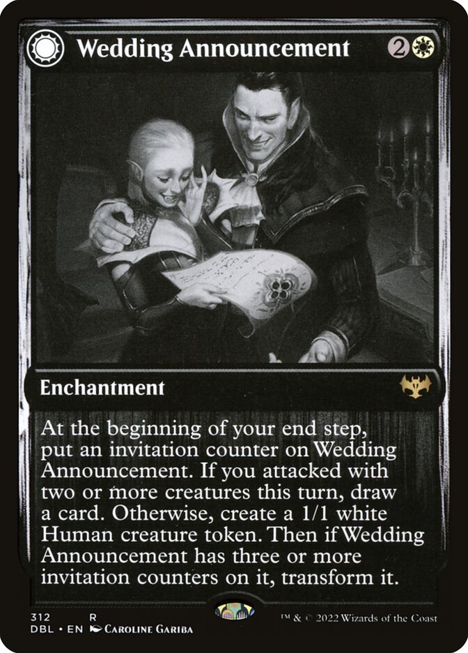 Wedding Announcement // Wedding Festivity (Innistrad: Double Feature)