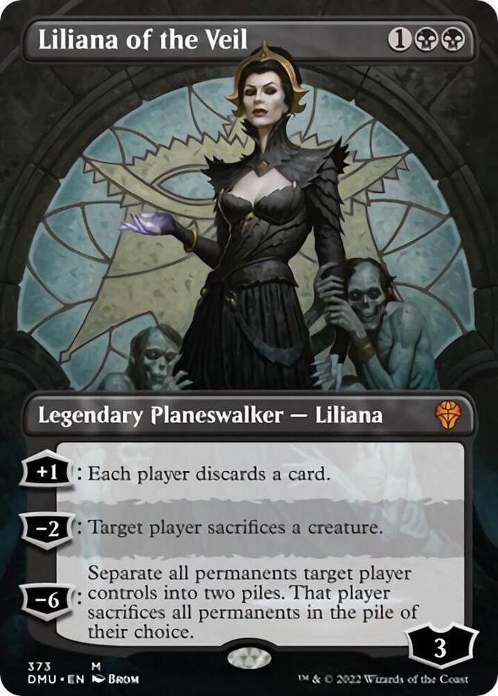 Liliana Of The Veil - Dominaria United #373 (Borderless)