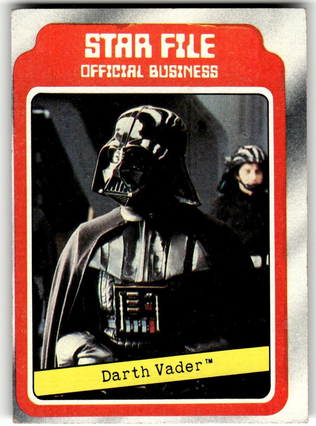 1980 Topps Star Wars Empire Strikes Back Darth Vader #10