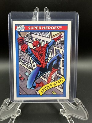 1990 Impel Marvel Universe Series 1 Spider-Man #29