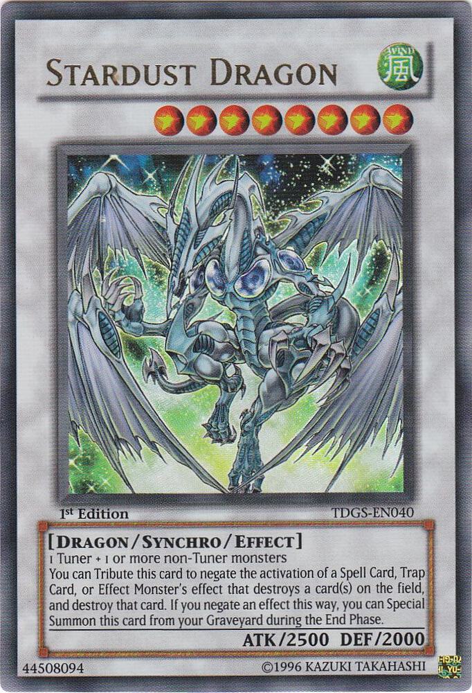 Stardust Dragon (The Duelist Genesis) TDGS-EN040 Ultra Rare 1st Edition