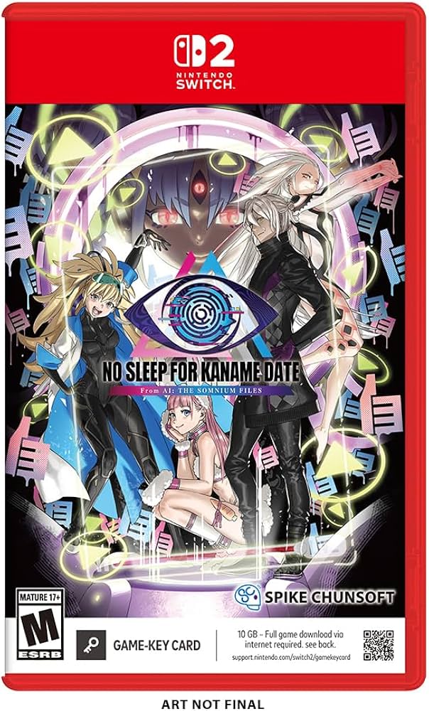 No Sleep For Kaname Date From AI: The Somnium Files (PAL Nintendo Switch 2)