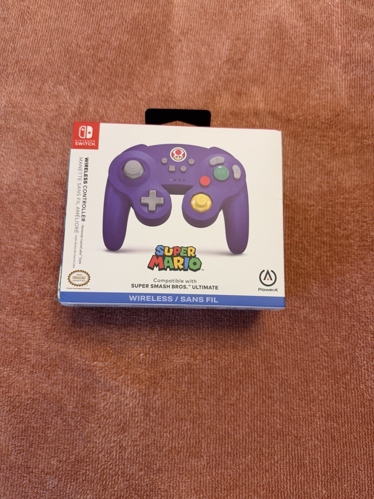 GameCube Style Wireless Controller Toad (Nintendo Switch)