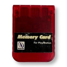 Memory Card Performance 2x - Red (PlayStation)