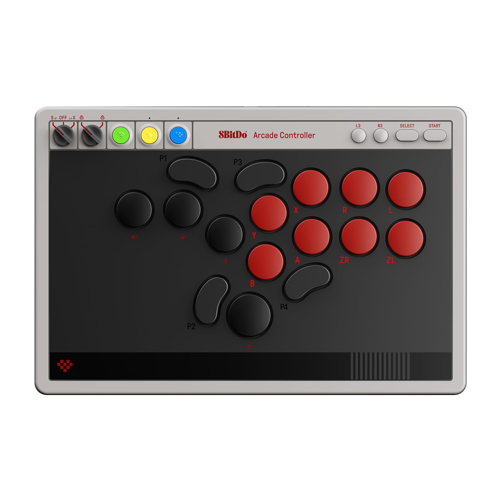 8BitDo All-Button Arcade Controller (Nintendo Switch)