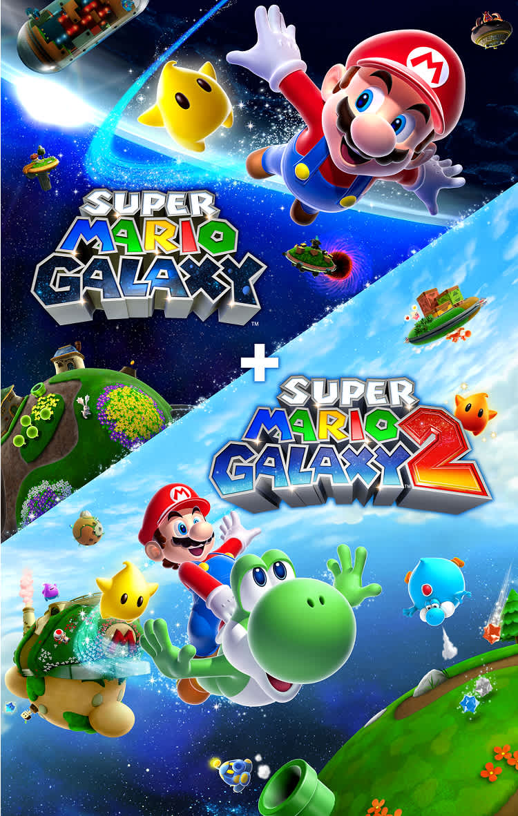Super Mario Galaxy + Super Mario Galaxy 2 (Nintendo Switch)