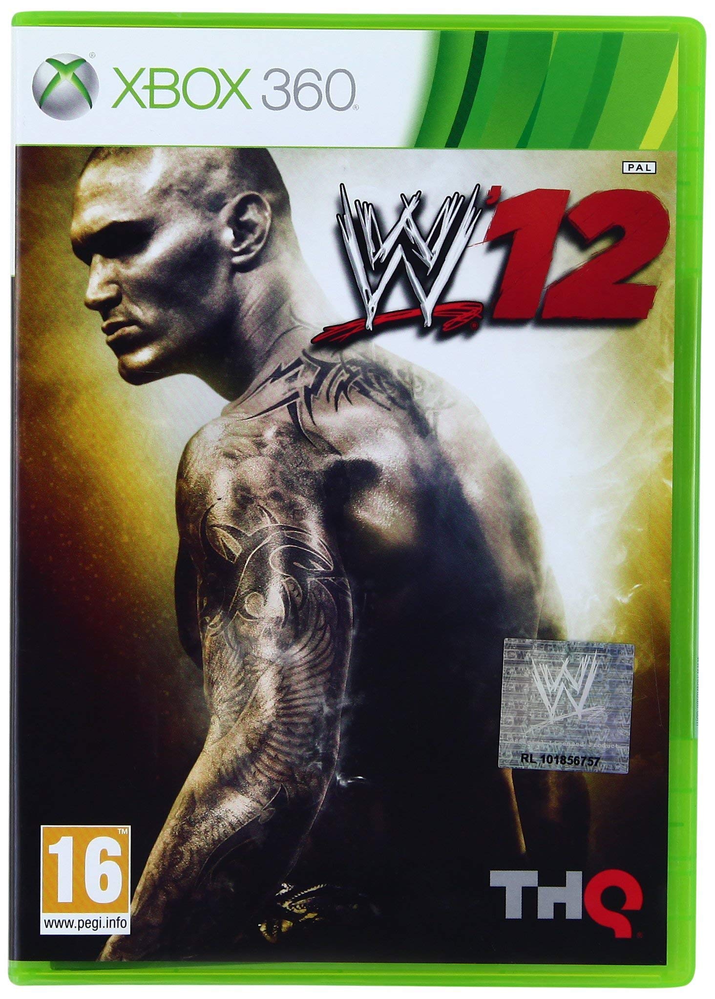 WWE '12 [Platinum Hits] (Xbox 360)
