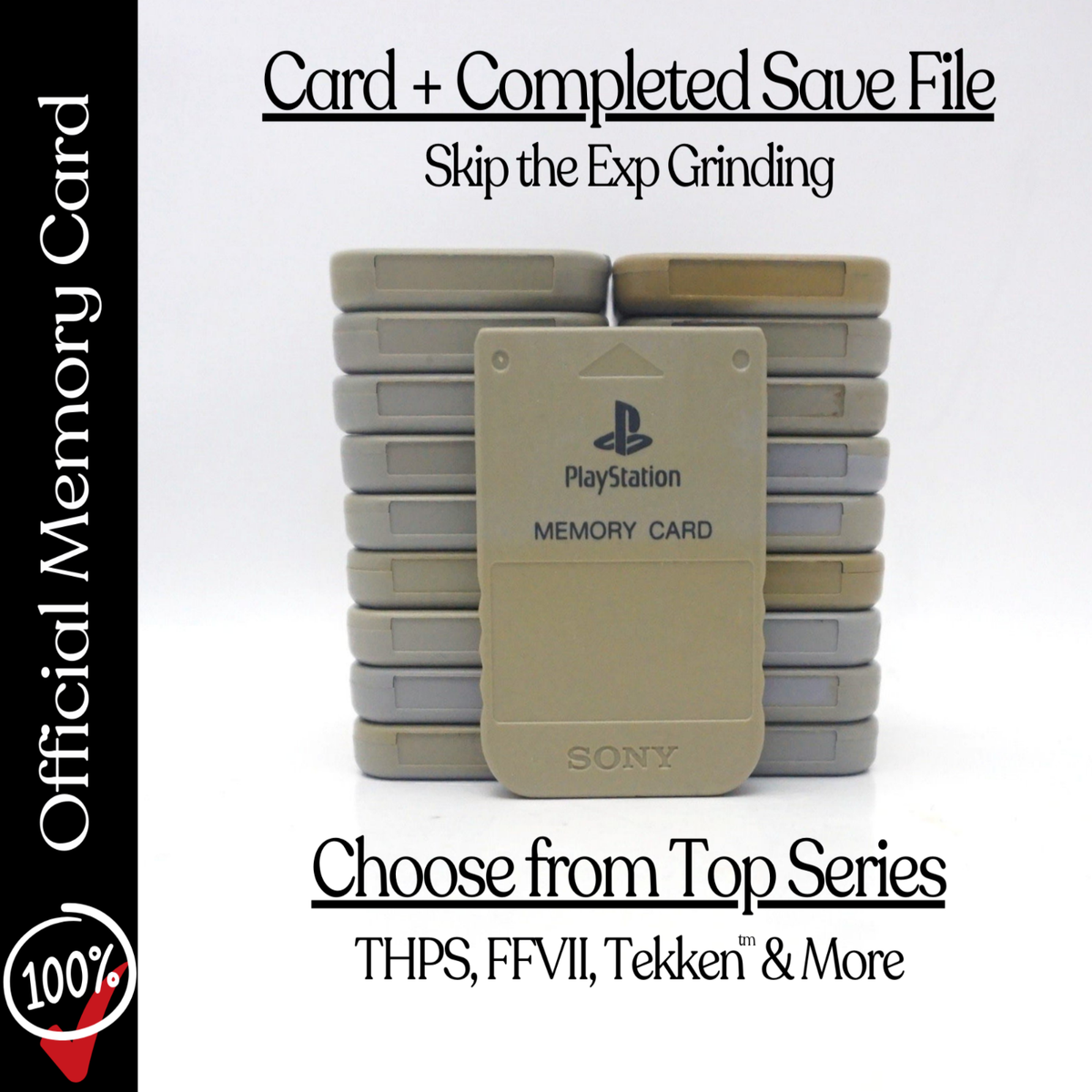 PS1 Memory Card (PAL PlayStation)
