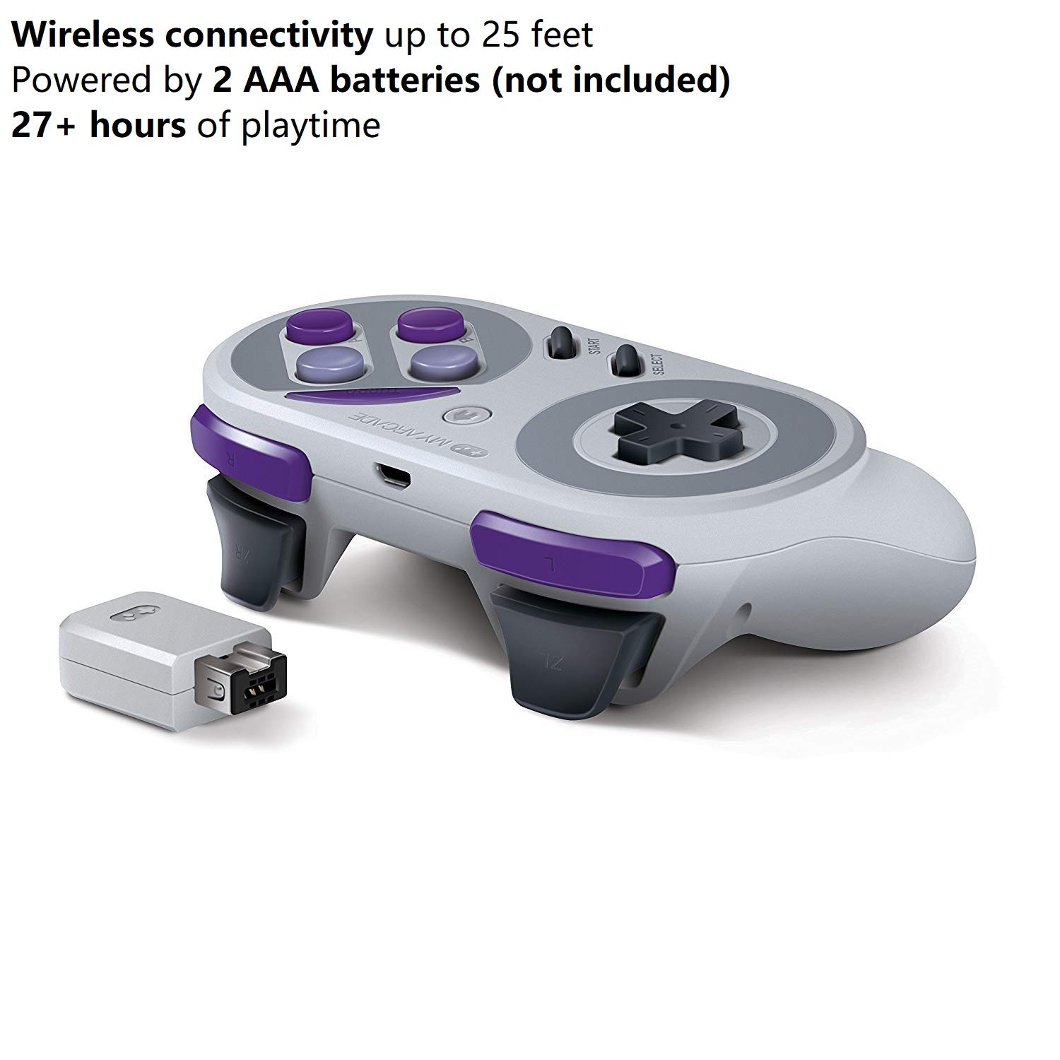 My Arcade Super Gamepad Wireless Controller (Wii)