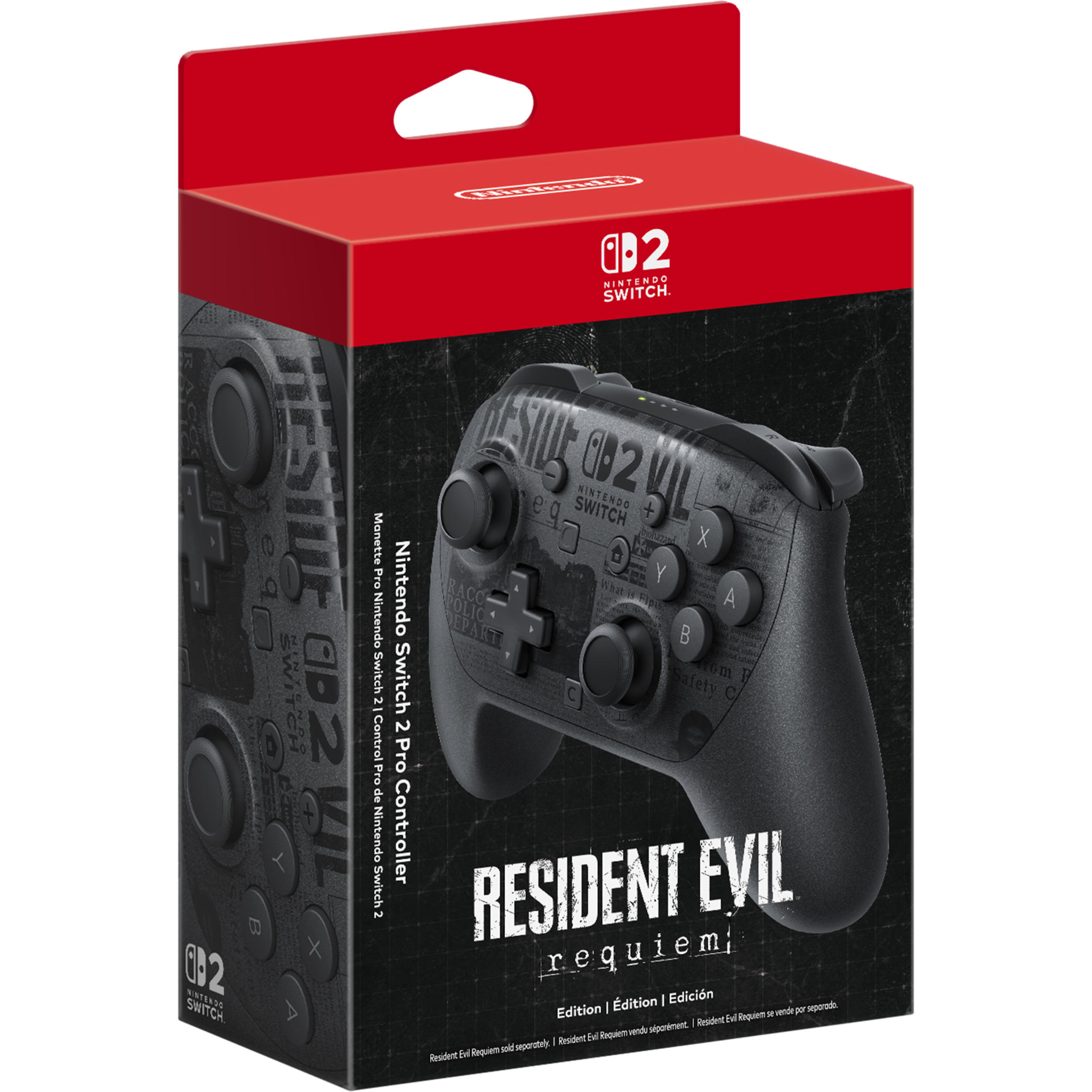 Nintendo Switch 2 Pro Controller [Resident Evil Requiem Edition] (PAL Nintendo Switch 2)