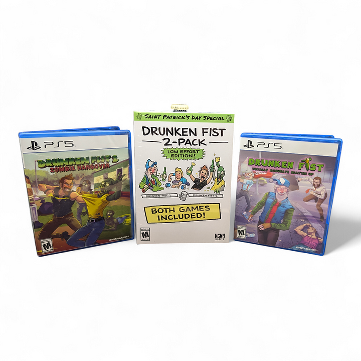 Drunken Fist 2-Pack Low Effort Edition (PlayStation 5)