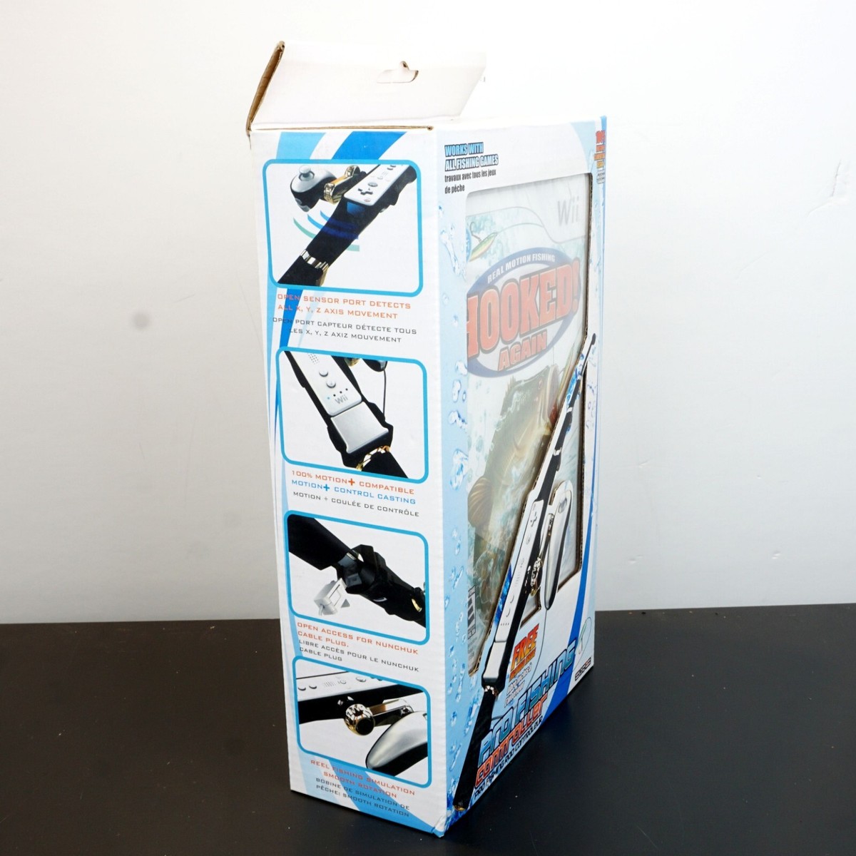 Hooked Again Pro Fishing Controller (Wii)
