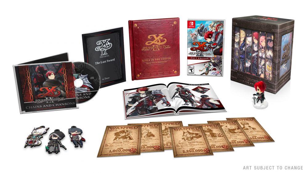 Ys IX: Monstrum Nox [Limited Edition] (PAL Nintendo Switch)