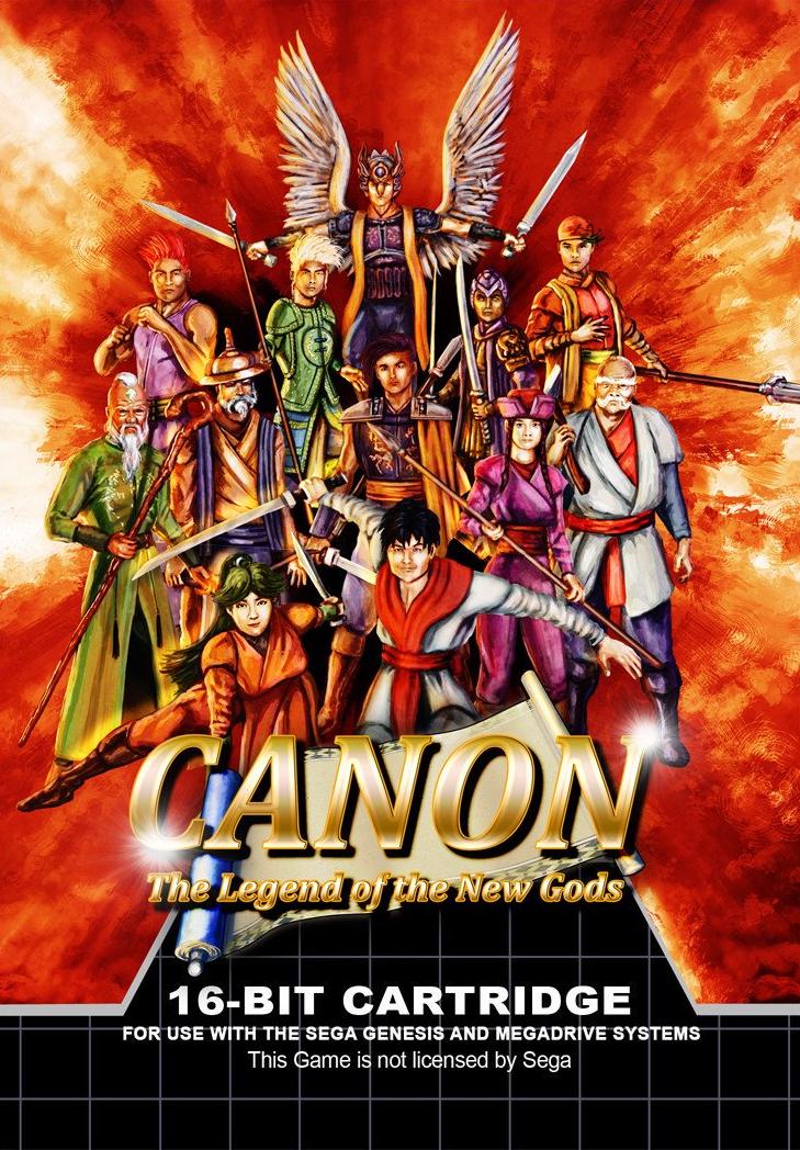 Canon: The Legend of the New Gods [Homebrew] (Sega Genesis)