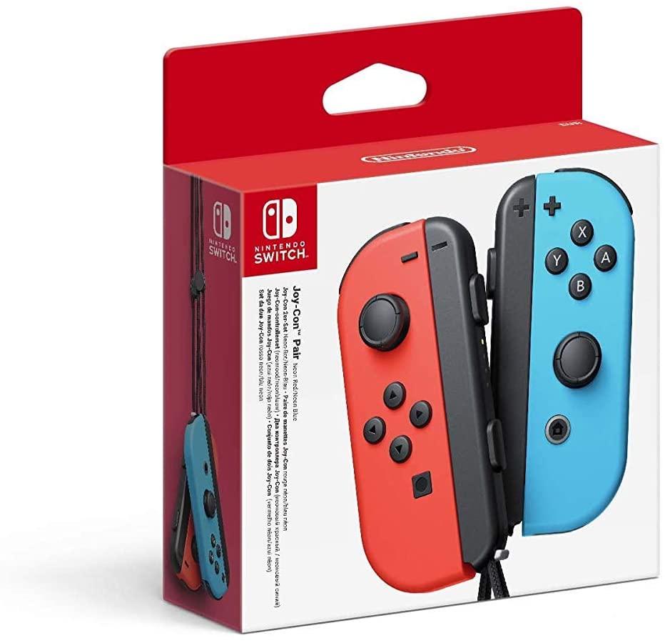 Joy-Con Neon Red & Neon Blue (PAL Nintendo Switch)