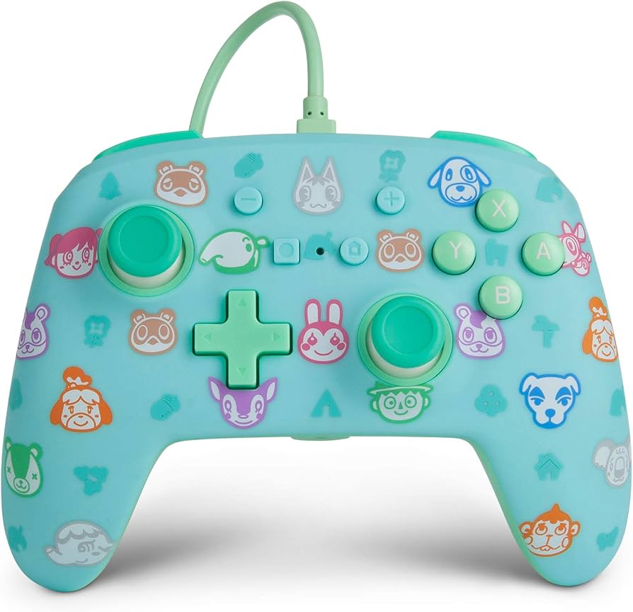 Animal Crossing Wired Controller (Nintendo Switch)