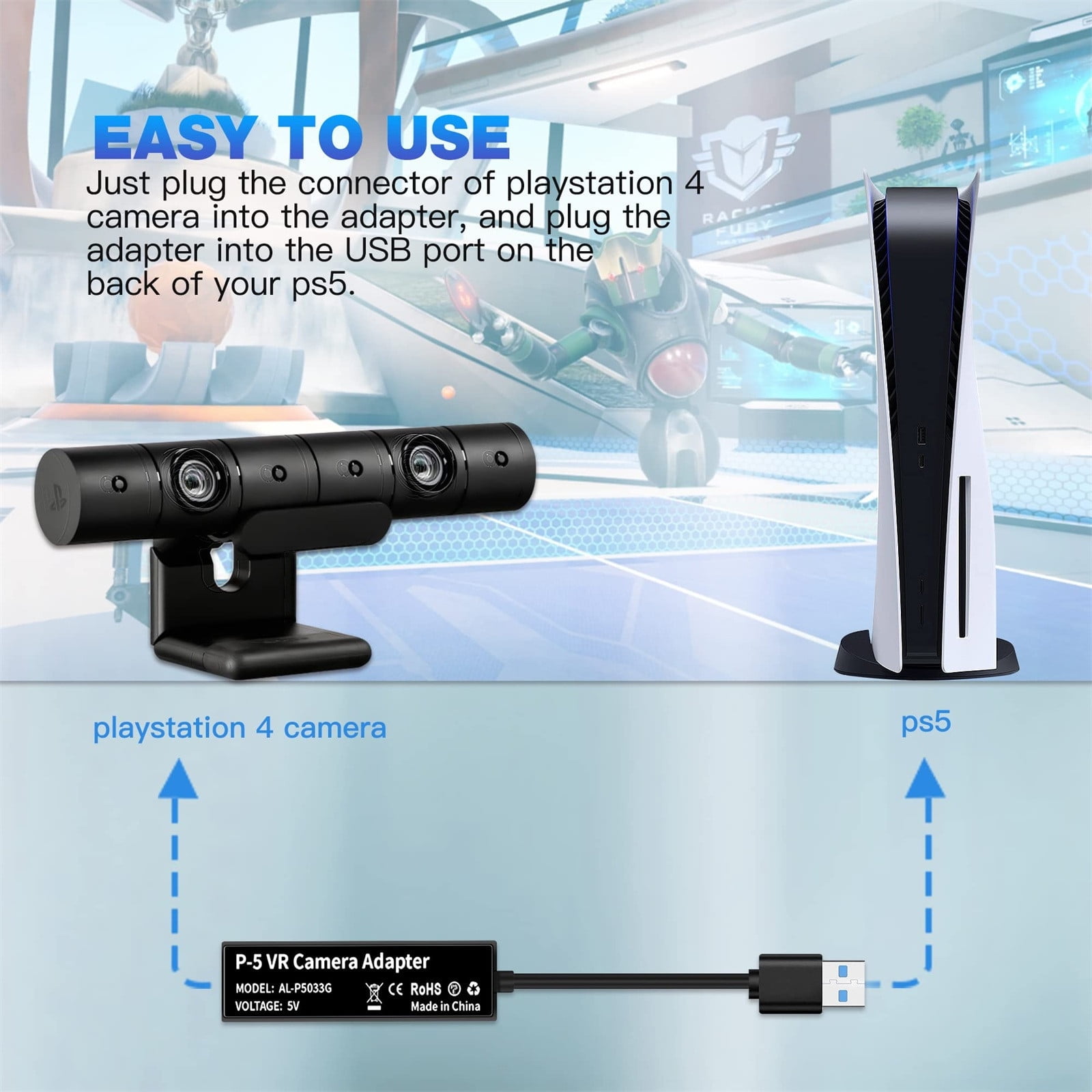 PlayStation Camera Adapter (PlayStation 5)