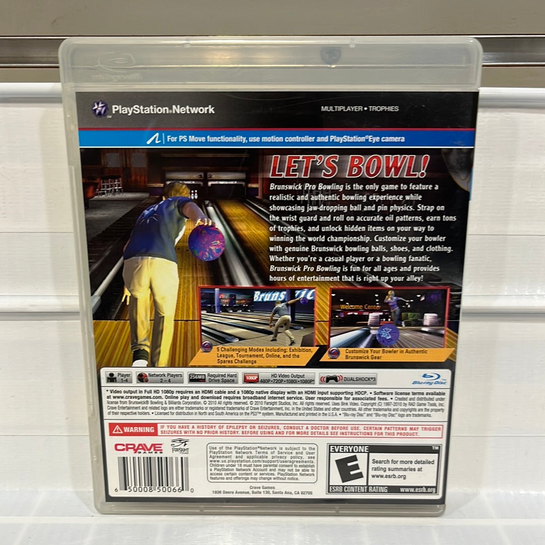 Brunswick Pro Bowling (PlayStation 3)