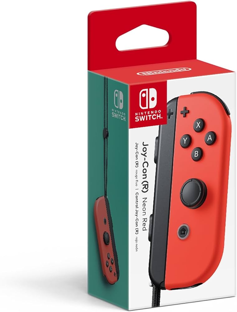 Joy-Con Neon Red Right (PAL Nintendo Switch)