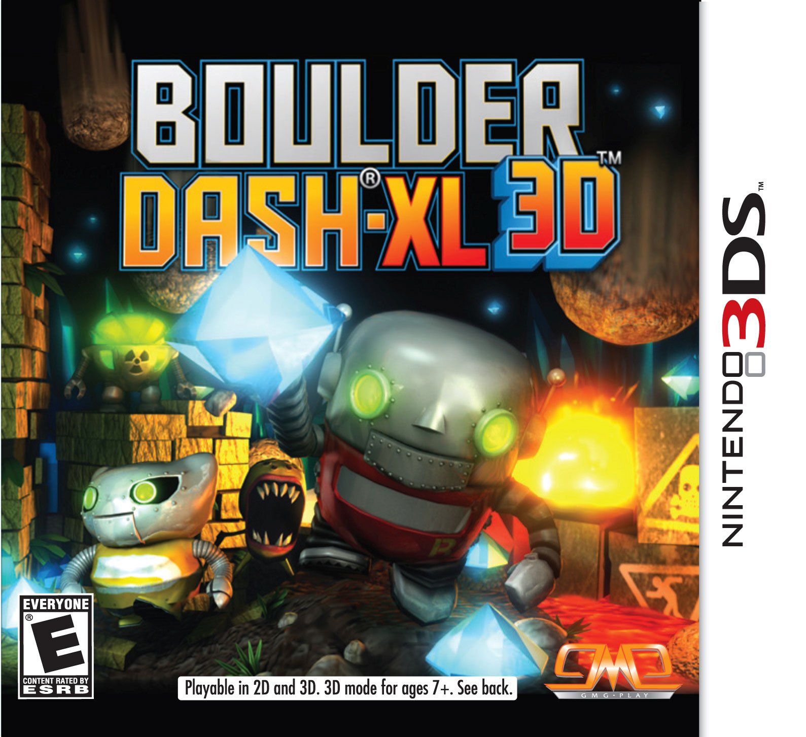 Boulder Dash-XL 3D (PAL Nintendo 3DS)