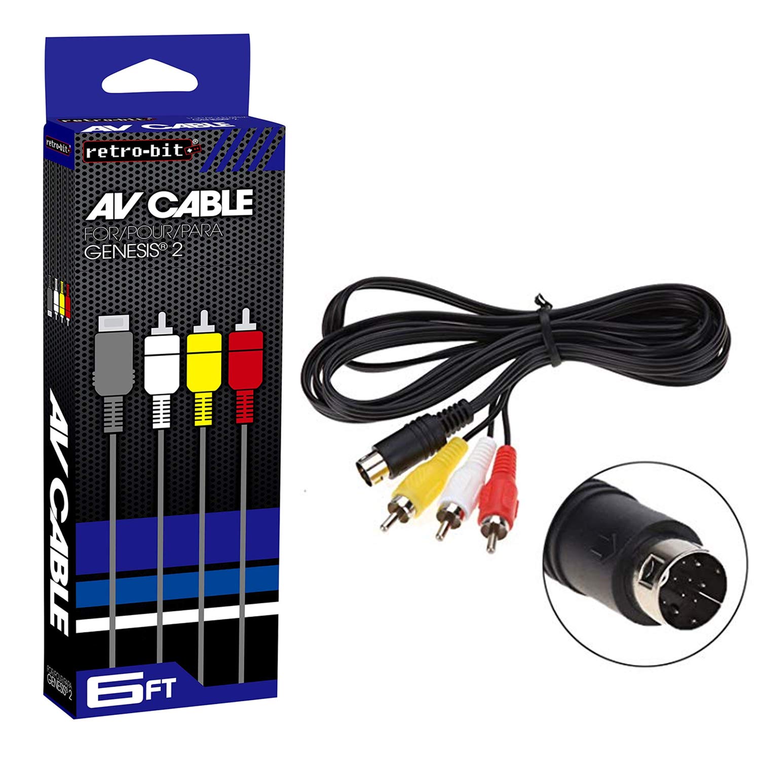 Sega Genesis Audio Video Cable (Sega Genesis)