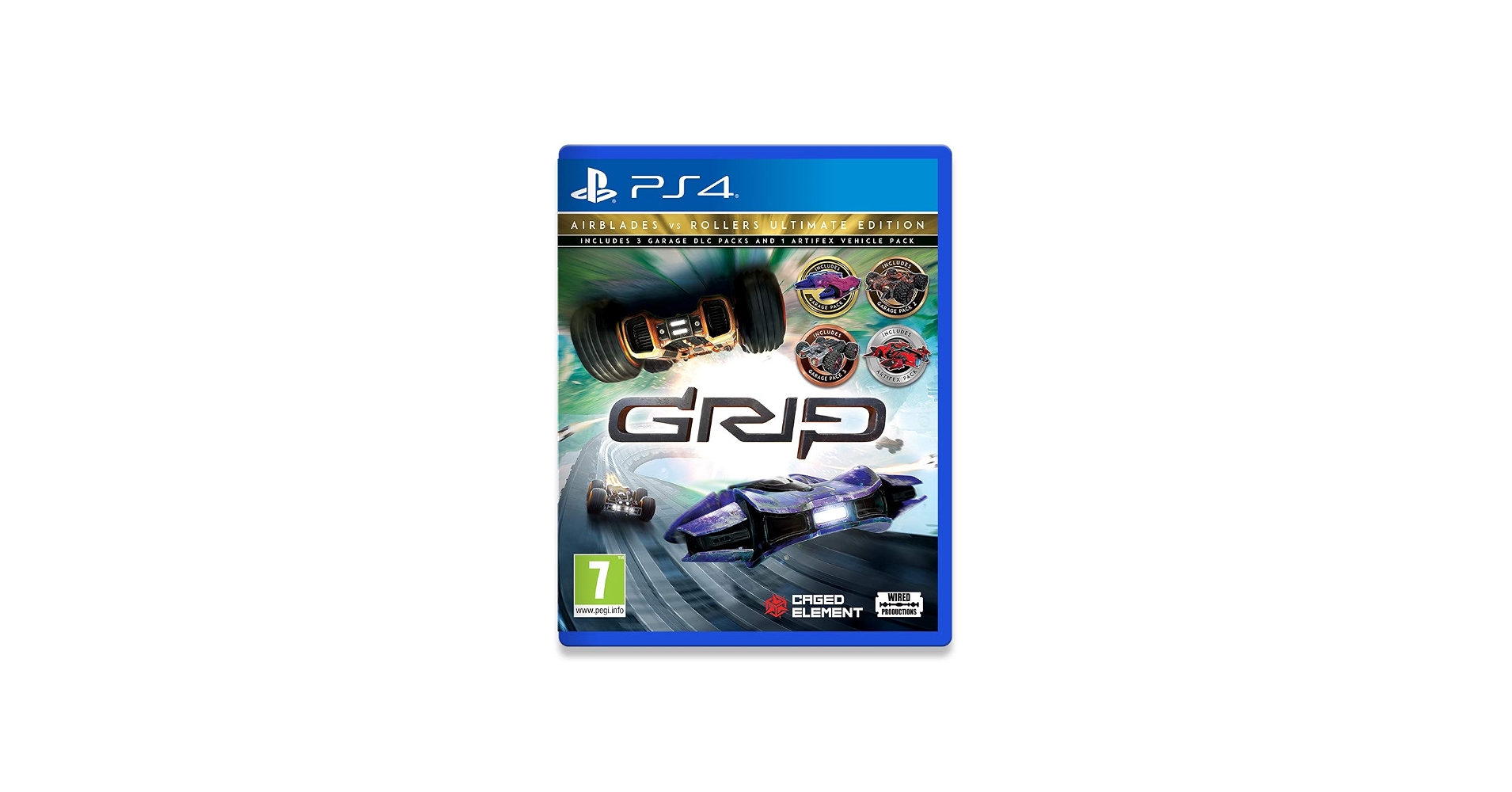 GRIP Combat Racing: Airblades vs Rollers (PAL PlayStation 4)