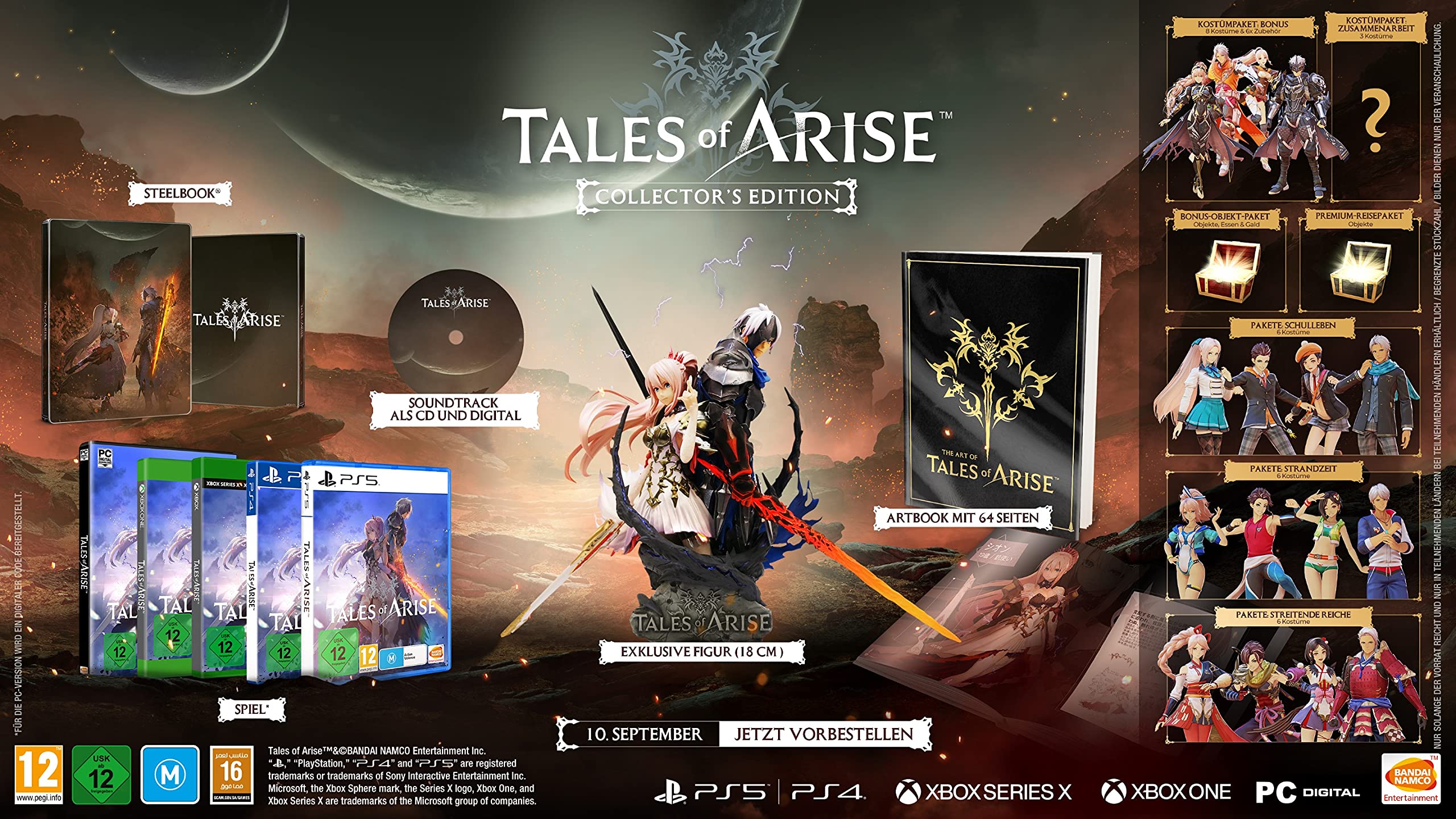 Tales of Arise Collector's Edition (PlayStation 5)