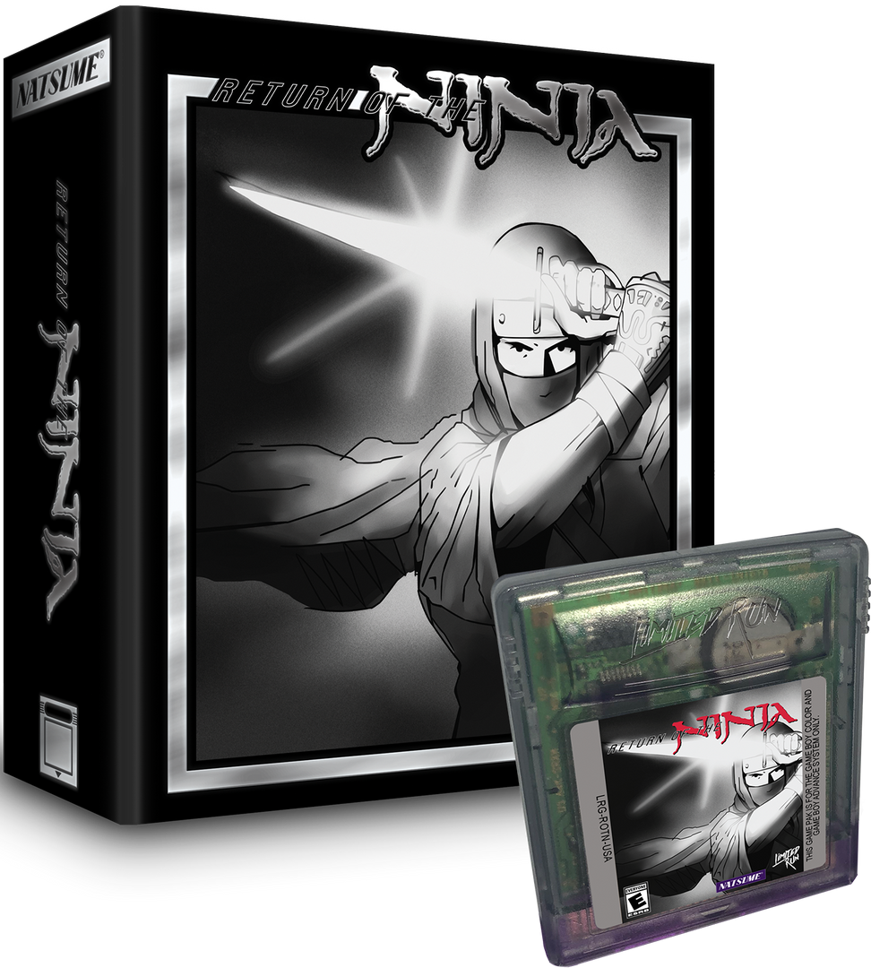 Return of the Ninja [Limited Run Collector's Edition] (Game Boy Color)