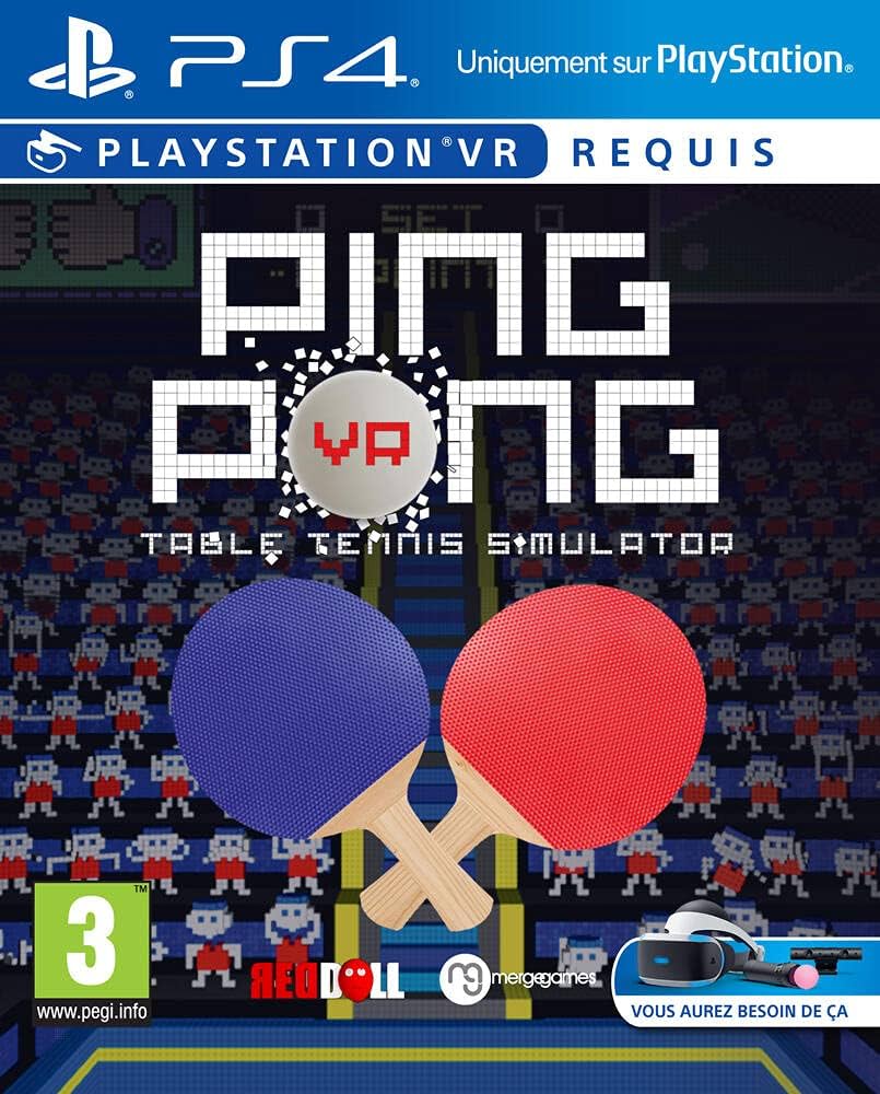 VR Ping Pong: Table Tennis Simulator (PAL PlayStation 4)