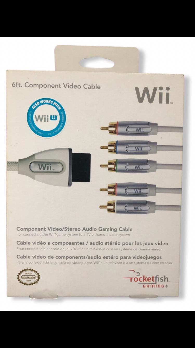 6ft Component Video Cable (Wii)