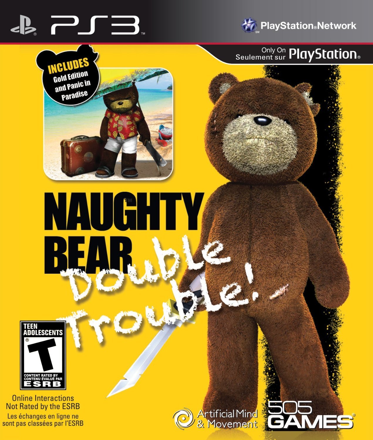 Naughty Bear Double Trouble (PlayStation 3)
