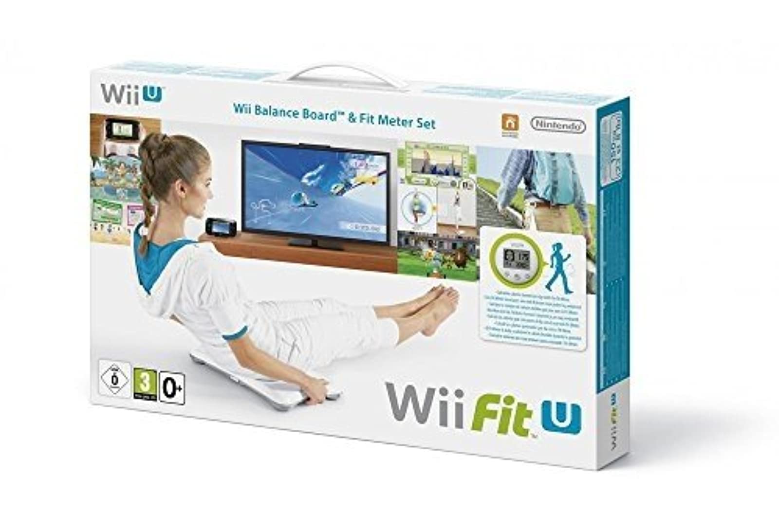 Wii Fit U with Balance Board and Fit Meter (Wii U)