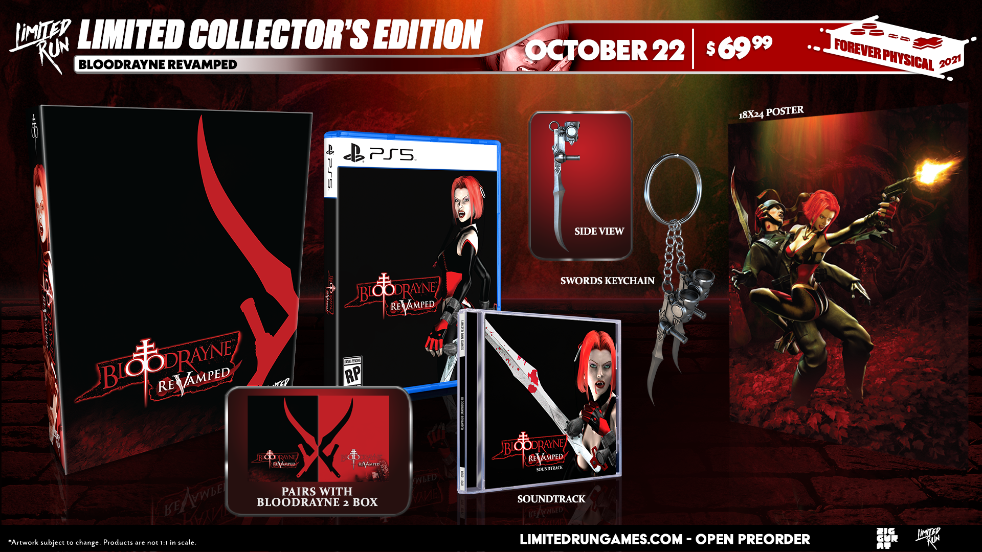 Bloodrayne: ReVamped Collector's Edition (PlayStation 5)