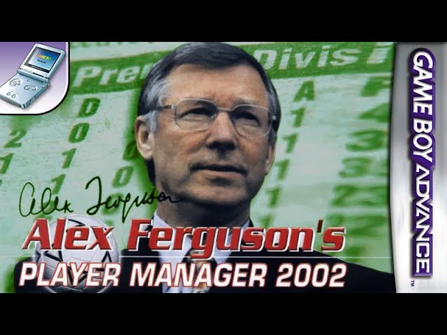 Alex Ferguson's Player Manager 2002 (PAL Game Boy Advance)