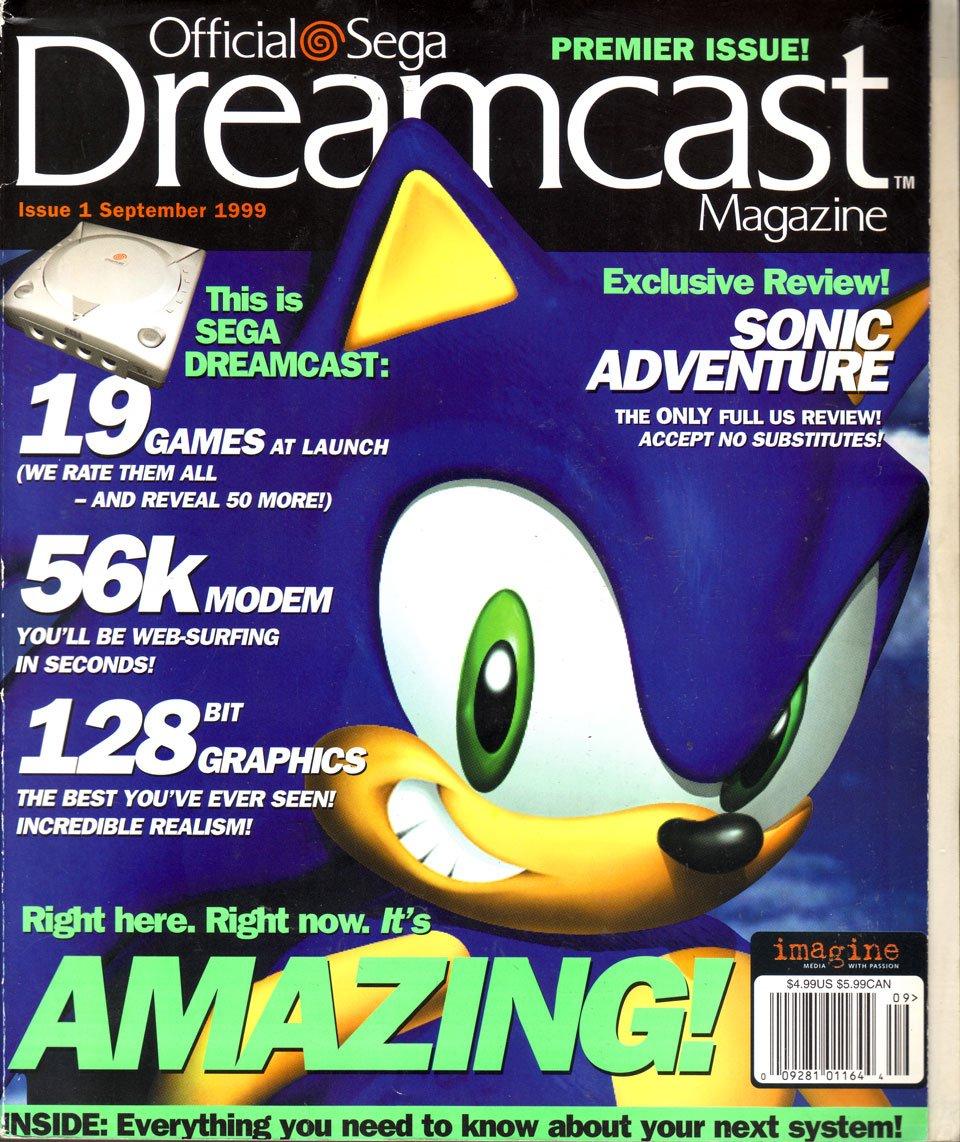Official Sega Dreamcast Magazine #1