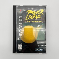 Power Serve Tennis [Long Box] (PlayStation)