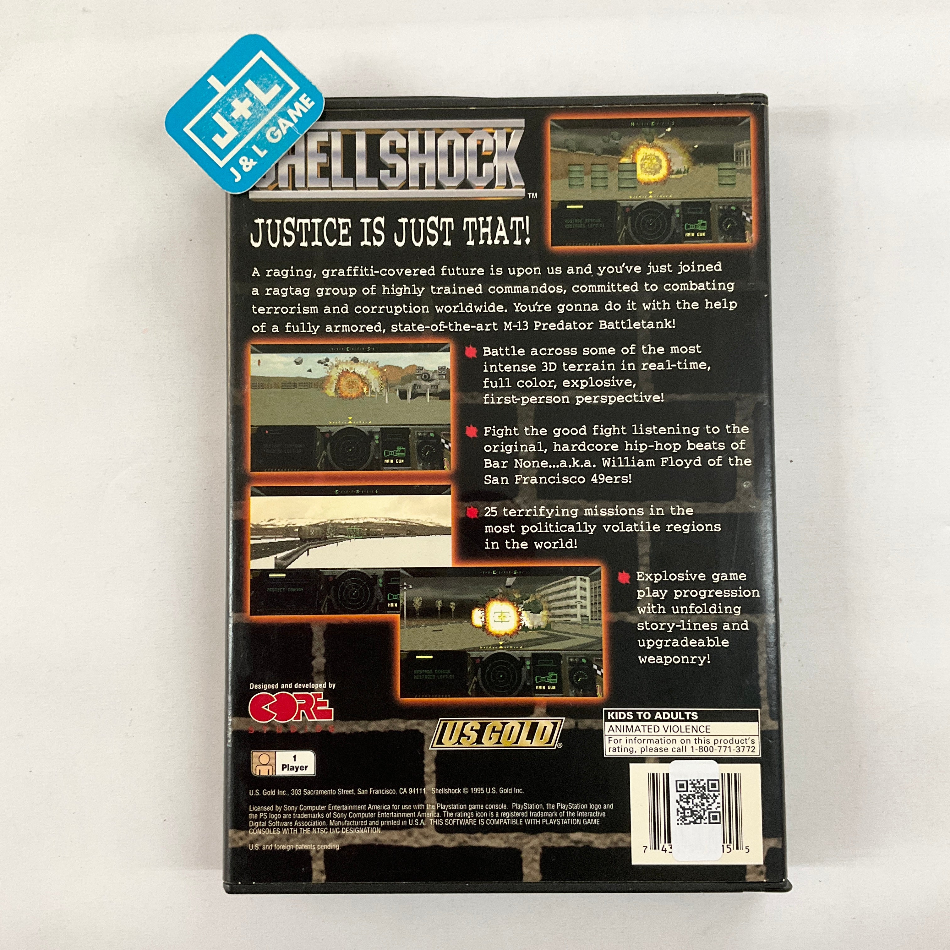 Shellshock [Long Box] (PlayStation)