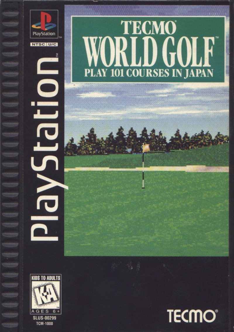 Tecmo World Golf [Long Box] (PlayStation)