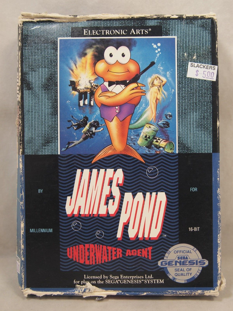 James Pond [Cardboard Box] (Sega Genesis)