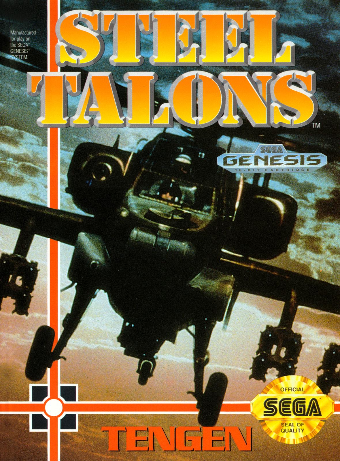Steel Talons [Cardboard Box] (Sega Genesis)