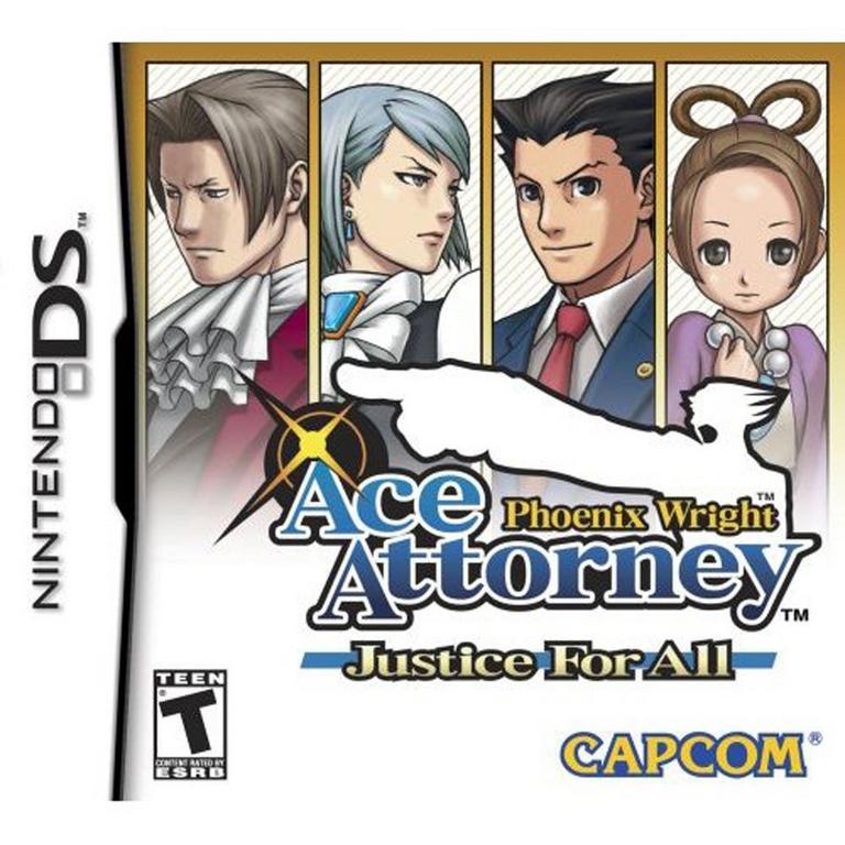 Phoenix Wright: Ace Attorney Justice For All (Nintendo DS)