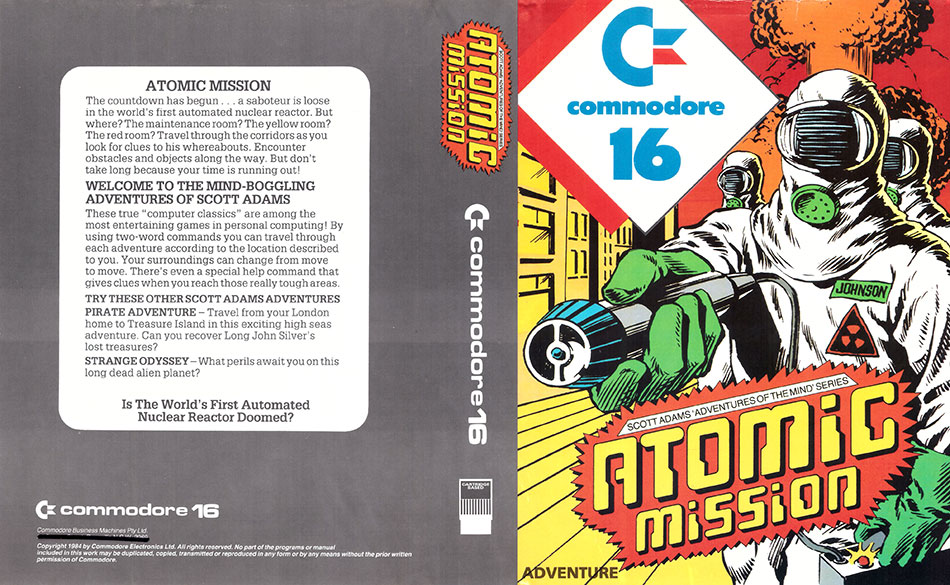 Atomic Mission (Commodore 16)