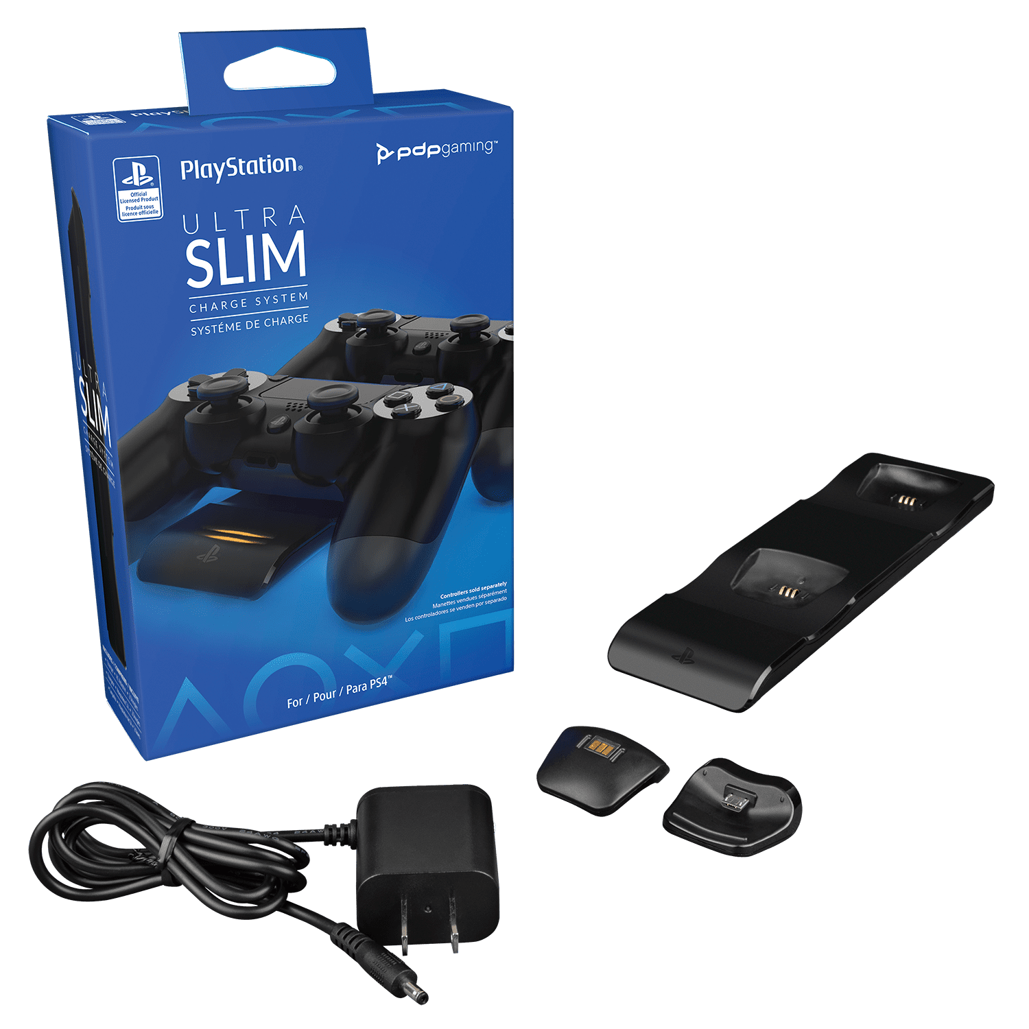 PDP Gaming: Ultra Slim Charge System (PlayStation 4)